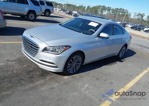2017 Genesis G80 Premium/Ultimate z USA, uszkodzony, nr VIN KMHGN4JE1HU177139